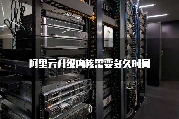 阿里云升级内核需要多久时间