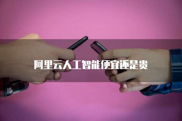 阿里云人工智能便宜还是贵
