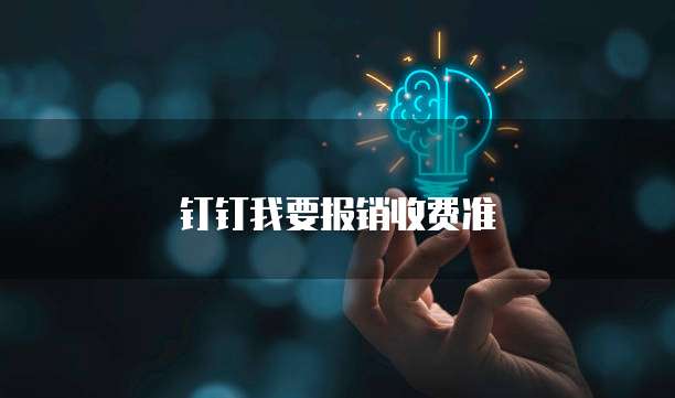 钉钉我要报销收费准