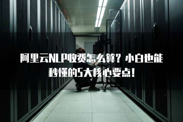 阿里云NLP收费怎么算?小白也能秒懂的5大核心要点!