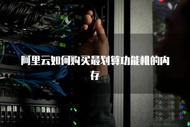 阿里云如何购买最划算功能机的内存