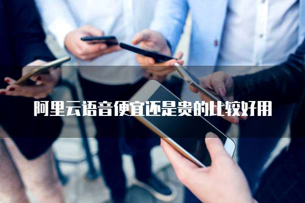 阿里云语音便宜还是贵的比较好用