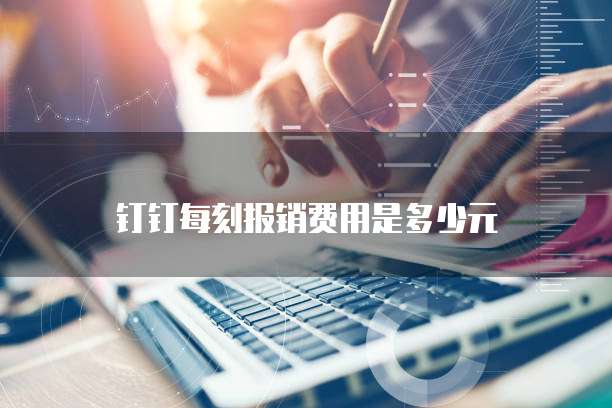钉钉每刻报销费用是多少元