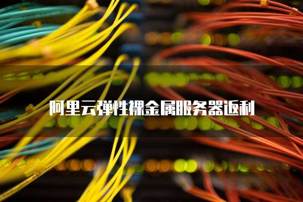 阿里云弹性裸金属服务器返利