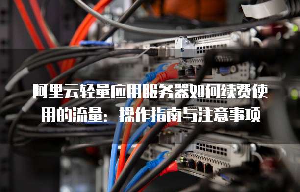 阿里云轻量应用服务器如何续费使用的流量:操作指南与注意事项