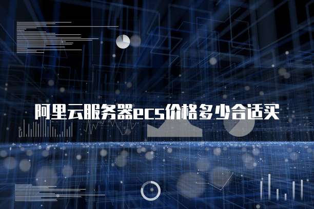 阿里云服务器ecs价格多少合适买