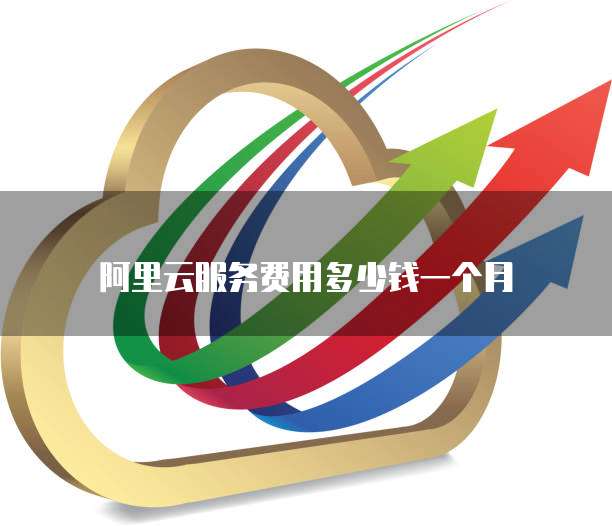 阿里云服务费用多少钱一个月