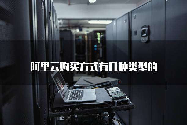 阿里云购买方式有几种类型的