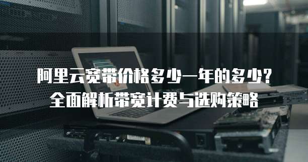 阿里云宽带价格多少一年的多少?全面解析带宽计费与选购策略