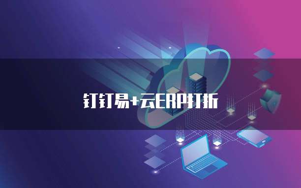钉钉易+云ERP打折