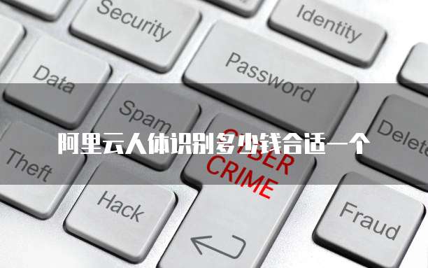 阿里云人体识别多少钱合适一个
