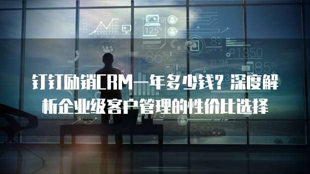 钉钉励销CRM一年多少钱？深度解析企业级客户管理的性价比选择