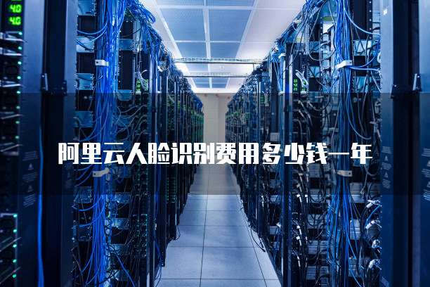 阿里云人脸识别费用多少钱一年