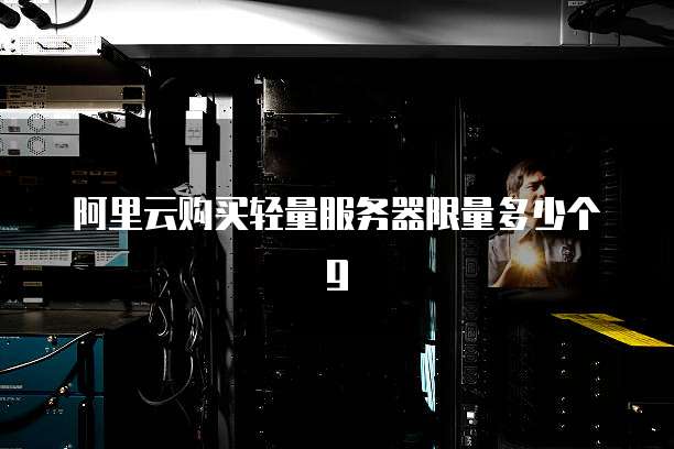 阿里云购买轻量服务器限量多少个g