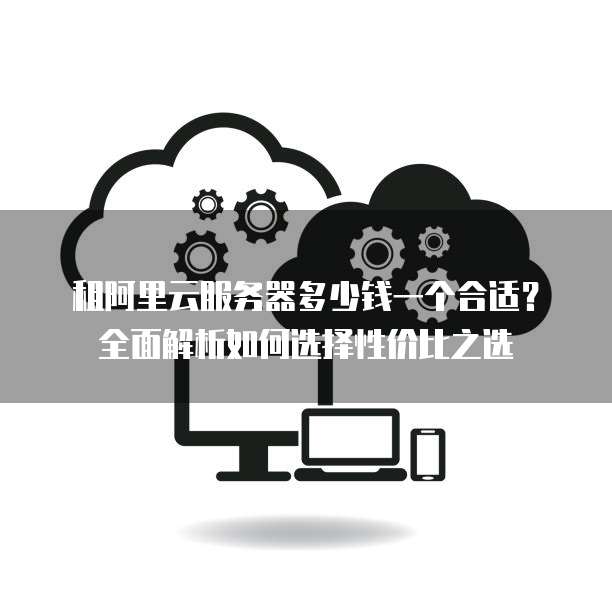 租阿里云服务器多少钱一个合适?全面解析如何选择性价比之选