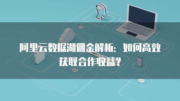 阿里云数据湖佣金解析:如何高效获取合作收益?