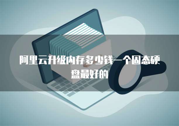 阿里云升级内存多少钱一个固态硬盘最好的