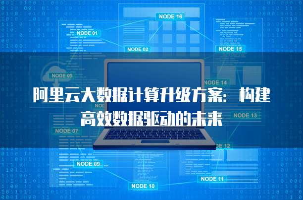 阿里云大数据计算升级方案：构建高效数据驱动的未来