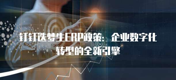 钉钉迭梦生ERP政策:企业数字化转型的全新引擎