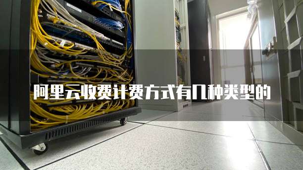 阿里云收费计费方式有几种类型的