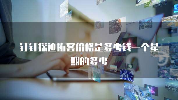 钉钉探迹拓客价格是多少钱一个星期的多少