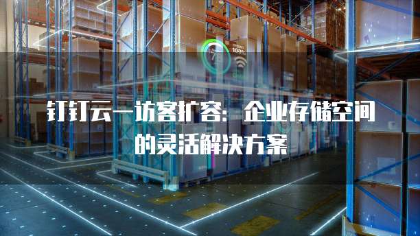 钉钉云一访客扩容：企业存储空间的灵活解决方案