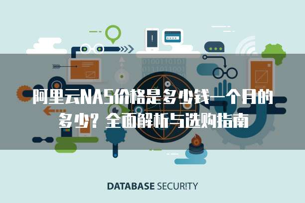 阿里云NAS价格是多少钱一个月的多少?全面解析与选购指南