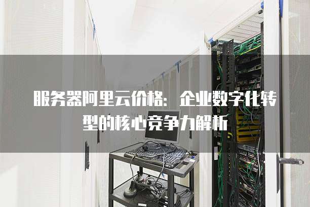 服务器阿里云价格:企业数字化转型的核心竞争力解析