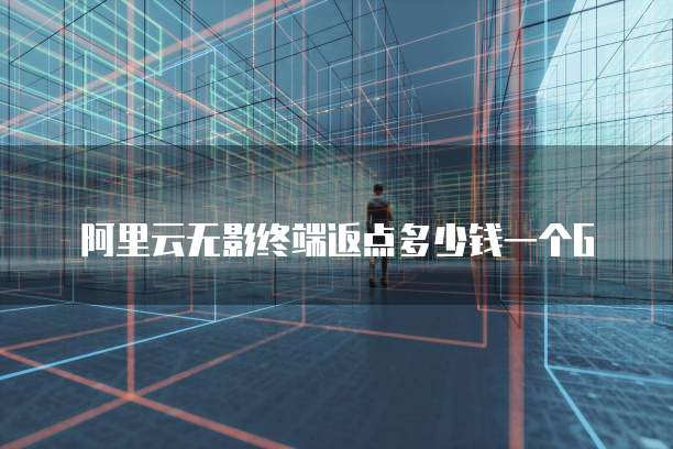 阿里云无影终端返点多少钱一个G