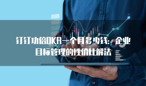 钉钉功倍OKR一个月多少钱:企业目标管理的性价比解法