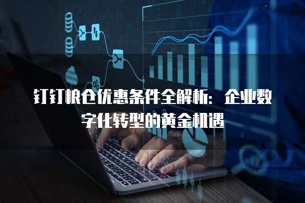 钉钉粮仓优惠条件全解析:企业数字化转型的黄金机遇