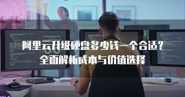 阿里云升级硬盘多少钱一个合适?全面解析成本与价值选择