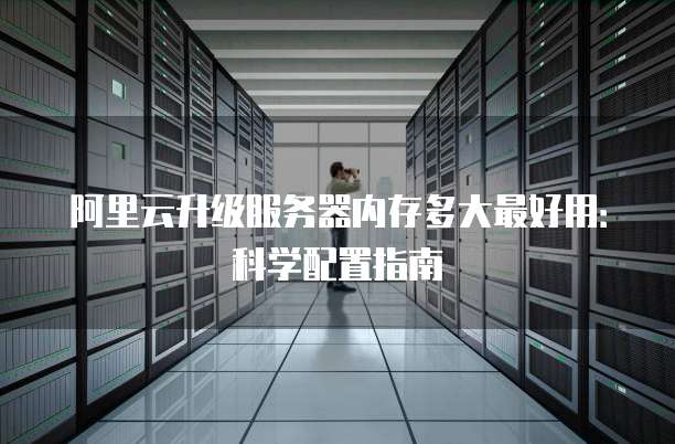 阿里云升级服务器内存多大最好用:科学配置指南