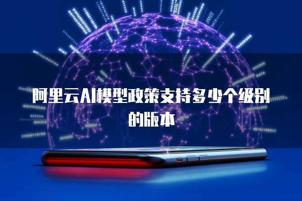 阿里云AI模型政策支持多少个级别的版本