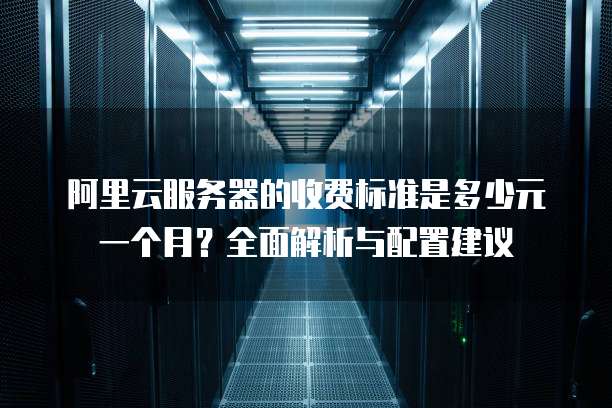 阿里云服务器的收费标准是多少元一个月?全面解析与配置建议