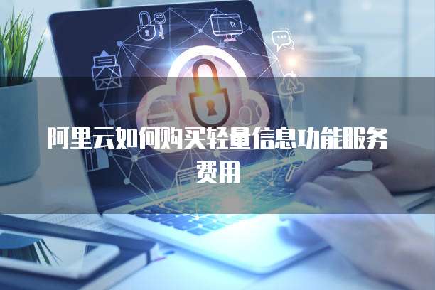 阿里云如何购买轻量信息功能服务费用