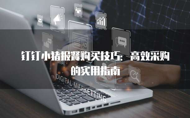 钉钉小猪报餐购买技巧：高效采购的实用指南