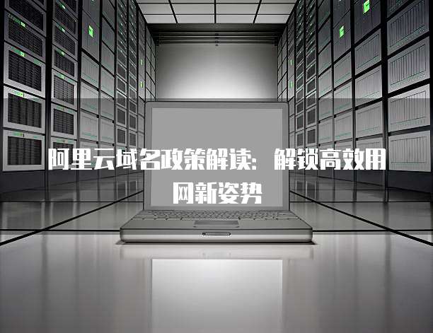 阿里云域名政策解读:解锁高效用网新姿势