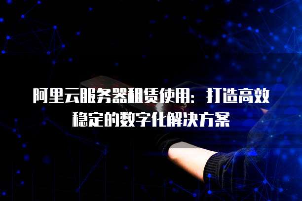 阿里云服务器租赁使用:打造高效稳定的数字化解决方案