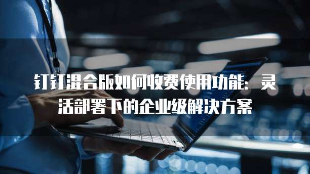钉钉混合版如何收费使用功能：灵活部署下的企业级解决方案