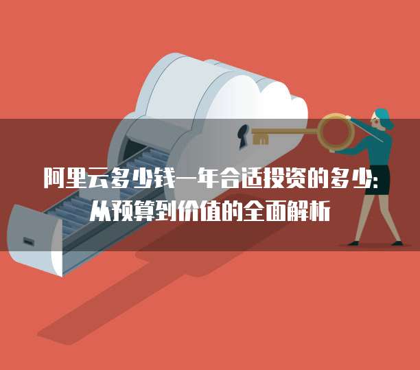 阿里云多少钱一年合适投资的多少:从预算到价值的全面解析
