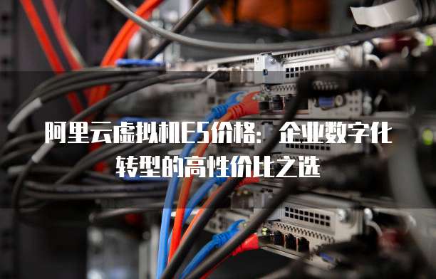 阿里云虚拟机E5价格：企业数字化转型的高性价比之选