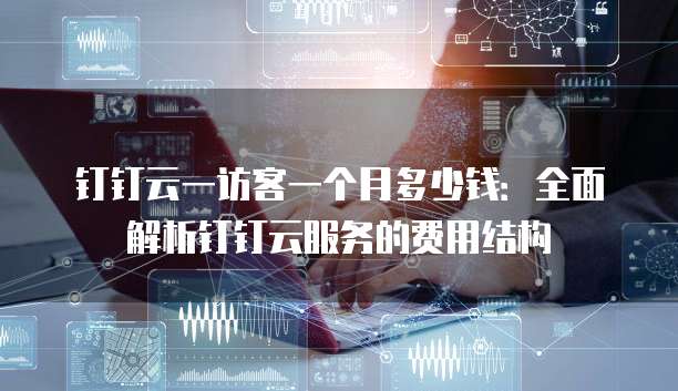 钉钉云一访客一个月多少钱:全面解析钉钉云服务的费用结构