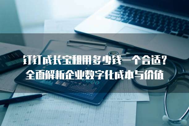 钉钉成长宝租用多少钱一个合适？全面解析企业数字化成本与价值