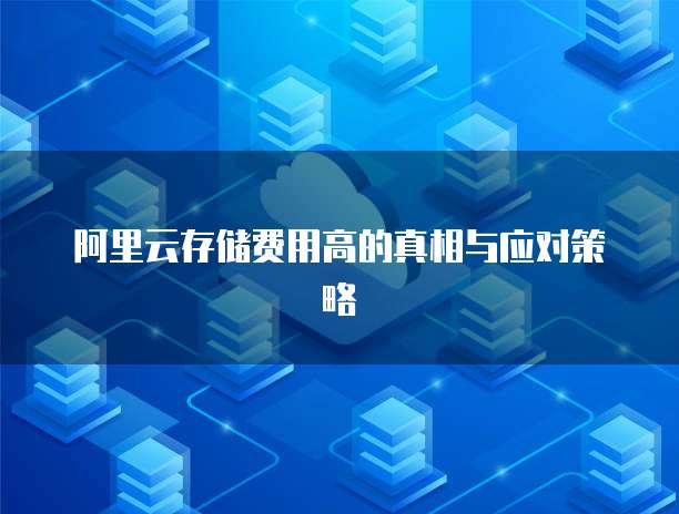 阿里云存储费用高的真相与应对策略