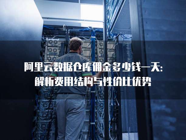 阿里云数据仓库佣金多少钱一天：解析费用结构与性价比优势
