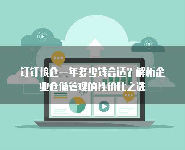 钉钉粮仓一年多少钱合适?解析企业仓储管理的性价比之选