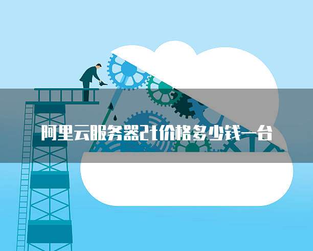 阿里云服务器2t价格多少钱一台