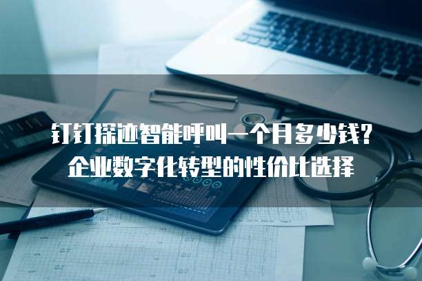 钉钉探迹智能呼叫一个月多少钱?企业数字化转型的性价比选择