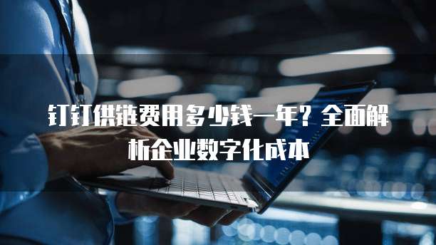 钉钉供链费用多少钱一年?全面解析企业数字化成本